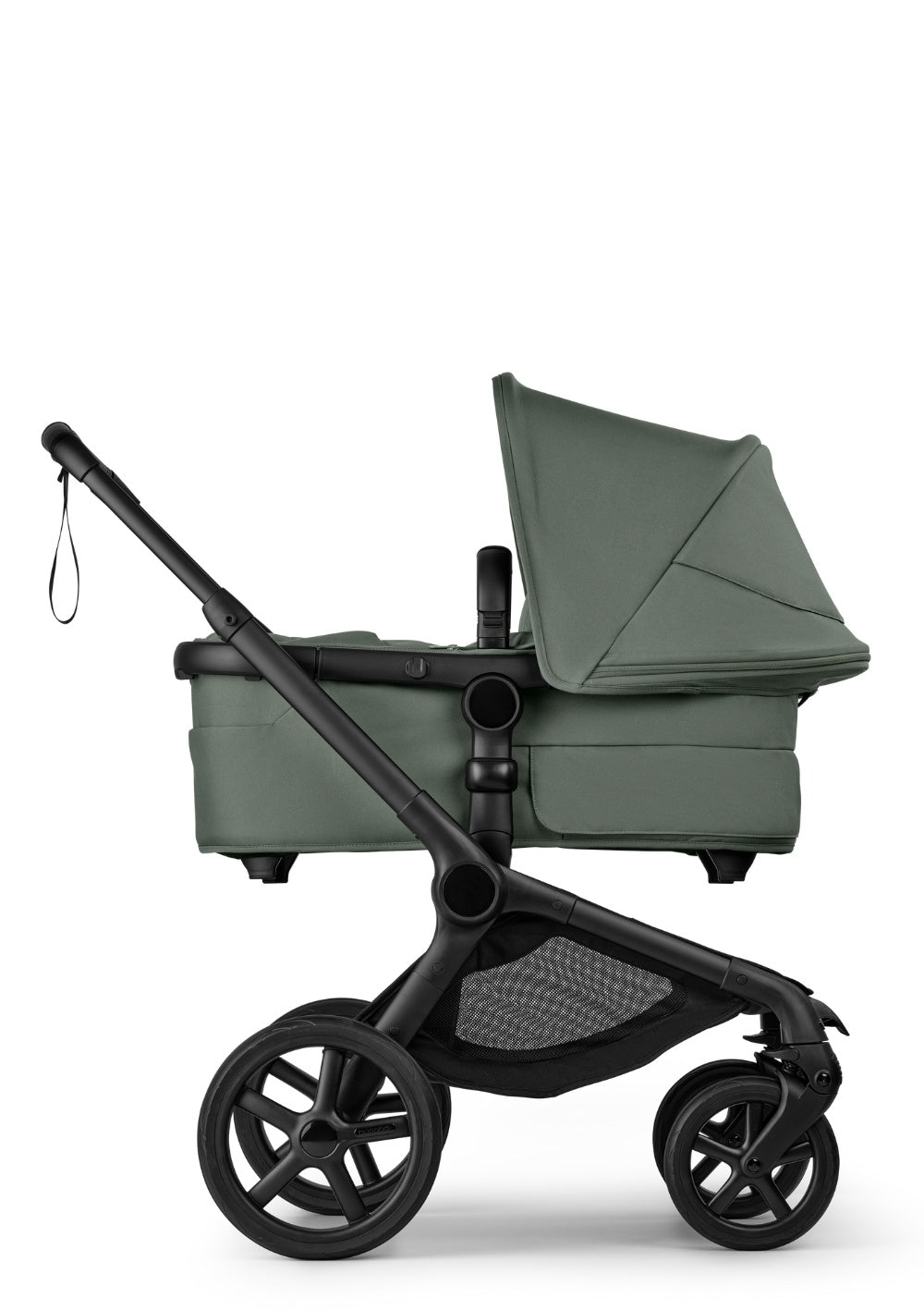 Bugaboo Fox 5 Renew Kinderwagen-Set Schwarz / Forest Green