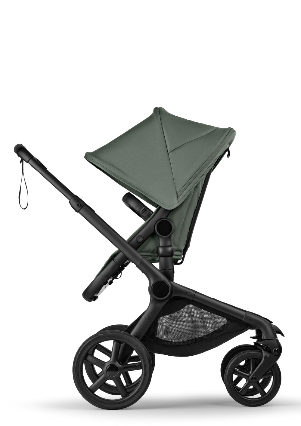 Bugaboo Fox 5 Renew Kinderwagen-Set Schwarz / Forest Green