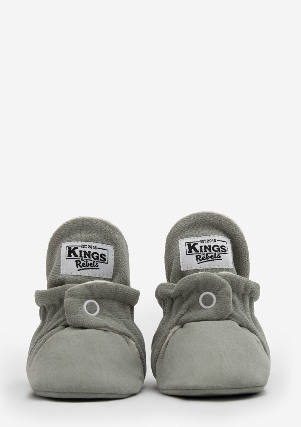 Kings&Rebels Baby Booties Gamuza Stone  Newborn - 6 Monate