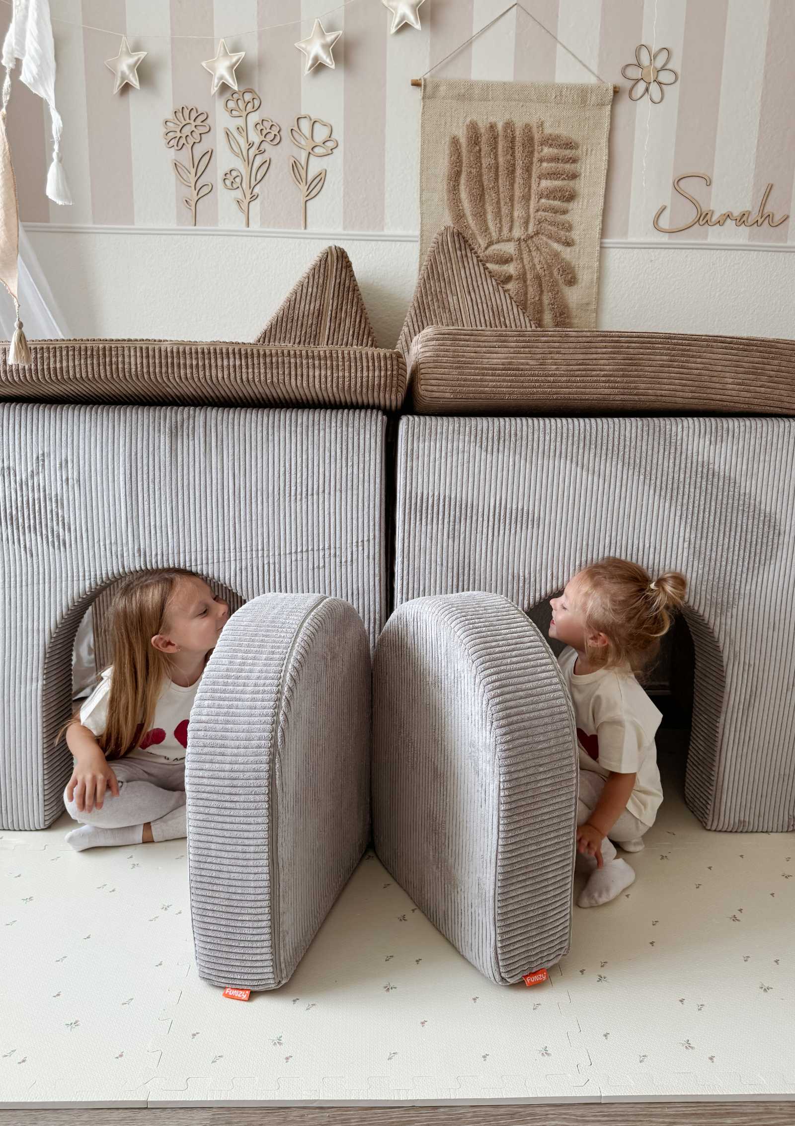 Funzy Spiel-Elemente 'Arches' Cord Koala Grau