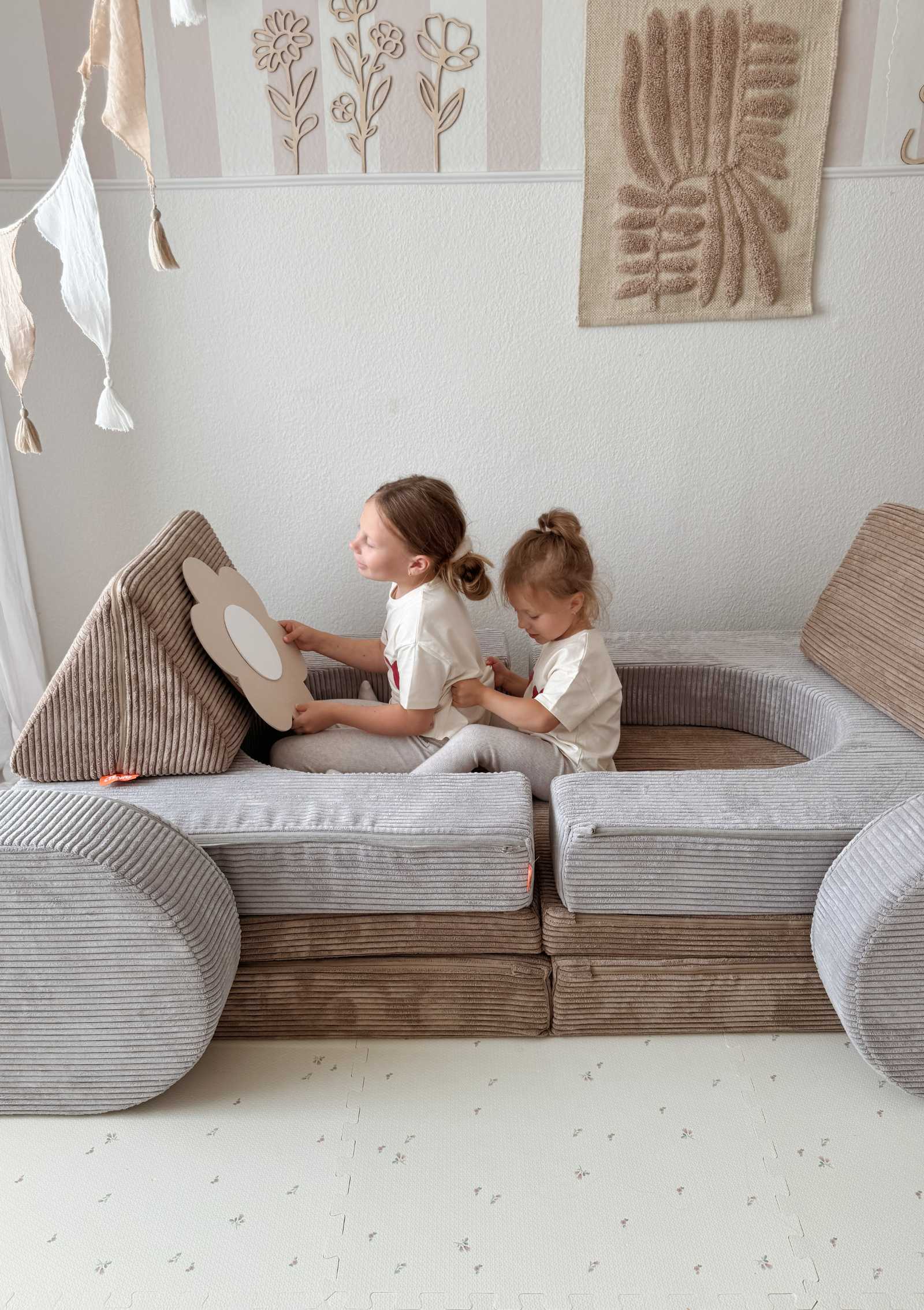 Funzy Spiel-Elemente 'Arches' Cord Koala Grau
