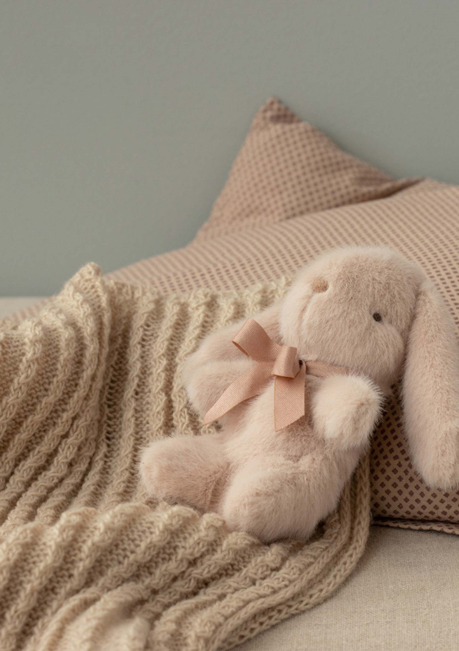 Maileg Babydecke Beige 75 x 95 cm