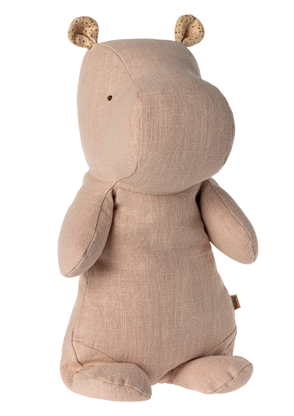 Maileg Stofftier 'Safari-Friends – Nilpferd' medium hellrosa