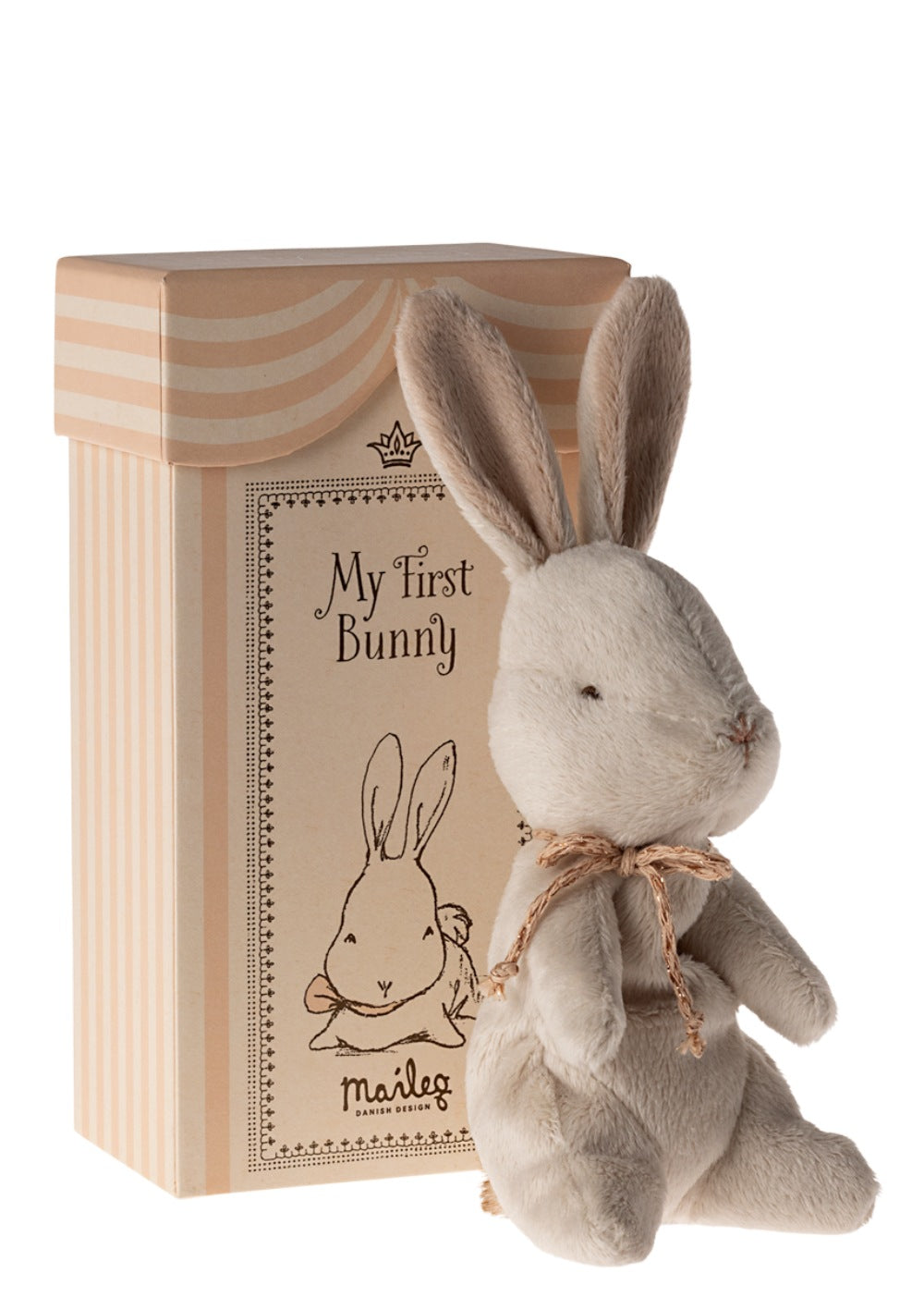 Maileg Stofftier 'Mein erster Hase' off-white