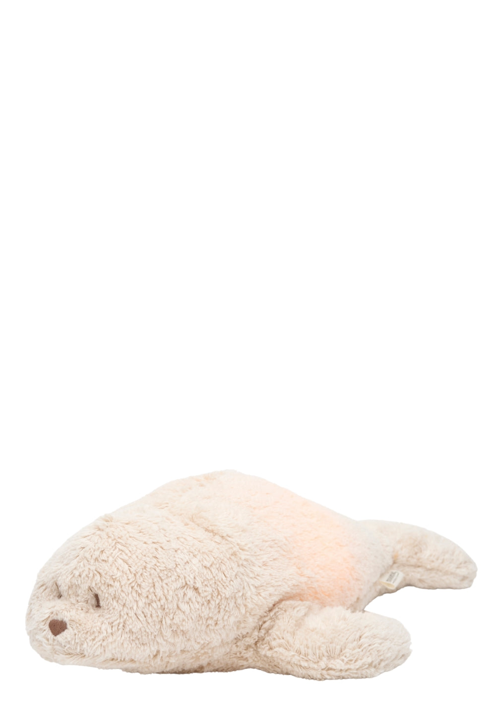 moonie Robbe mit Licht 'Organic Humming Seal' Sand