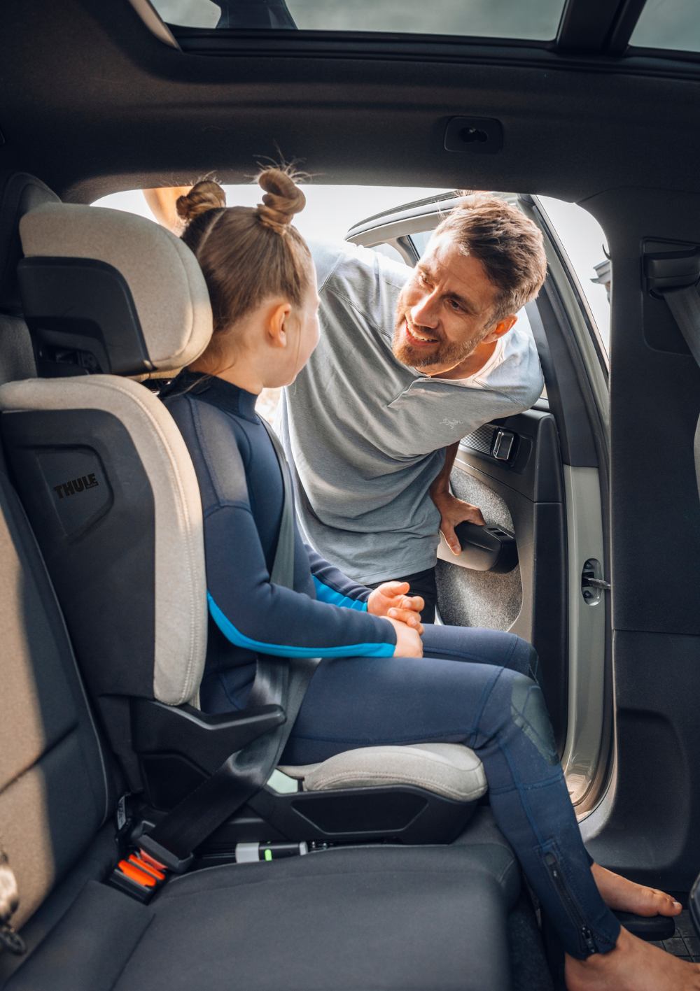 Thule Kindersitz 'Palm' Soft Beige