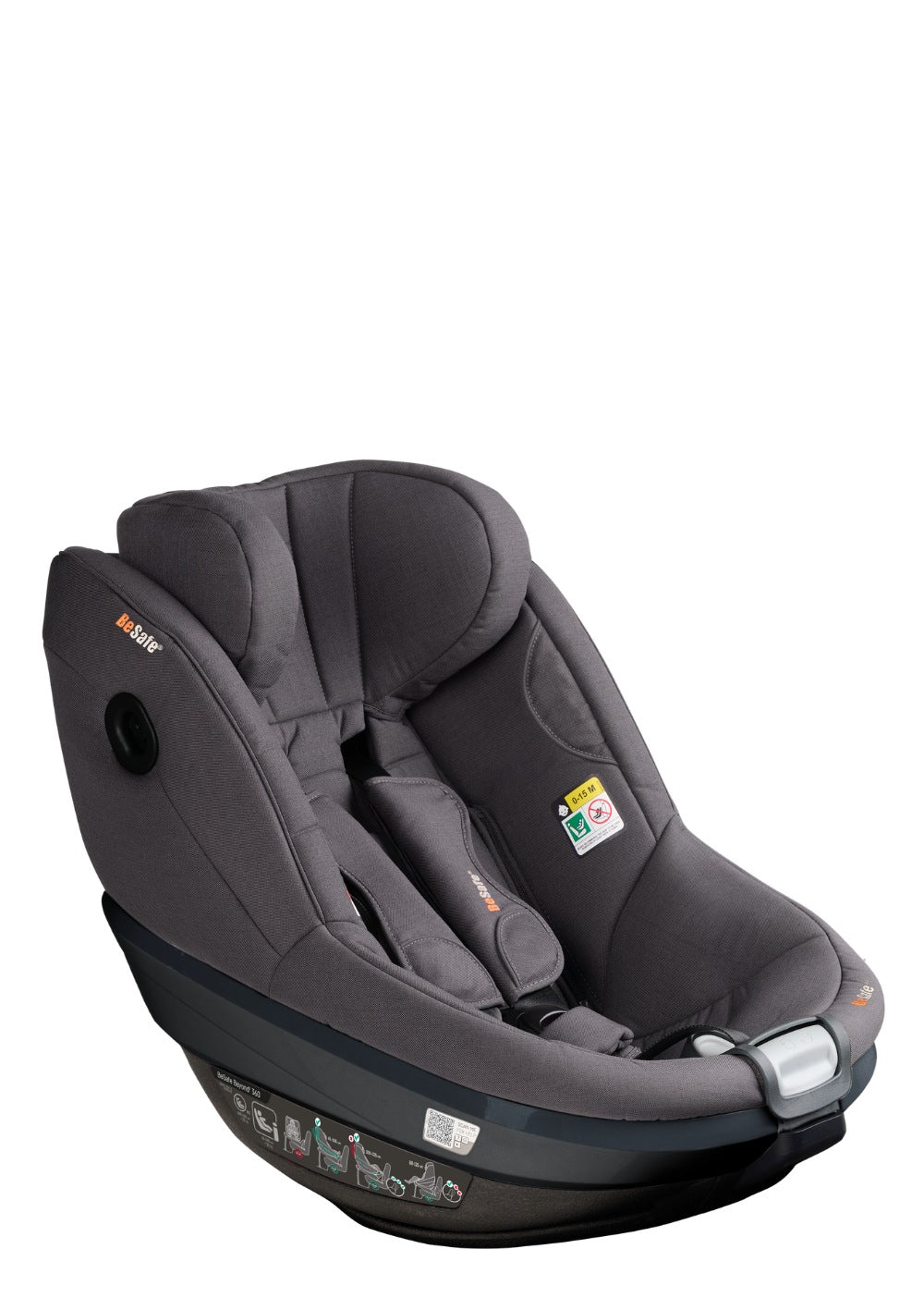 BeSafe Kindersitz 'Beyond2 360' Dark Grey Mélange