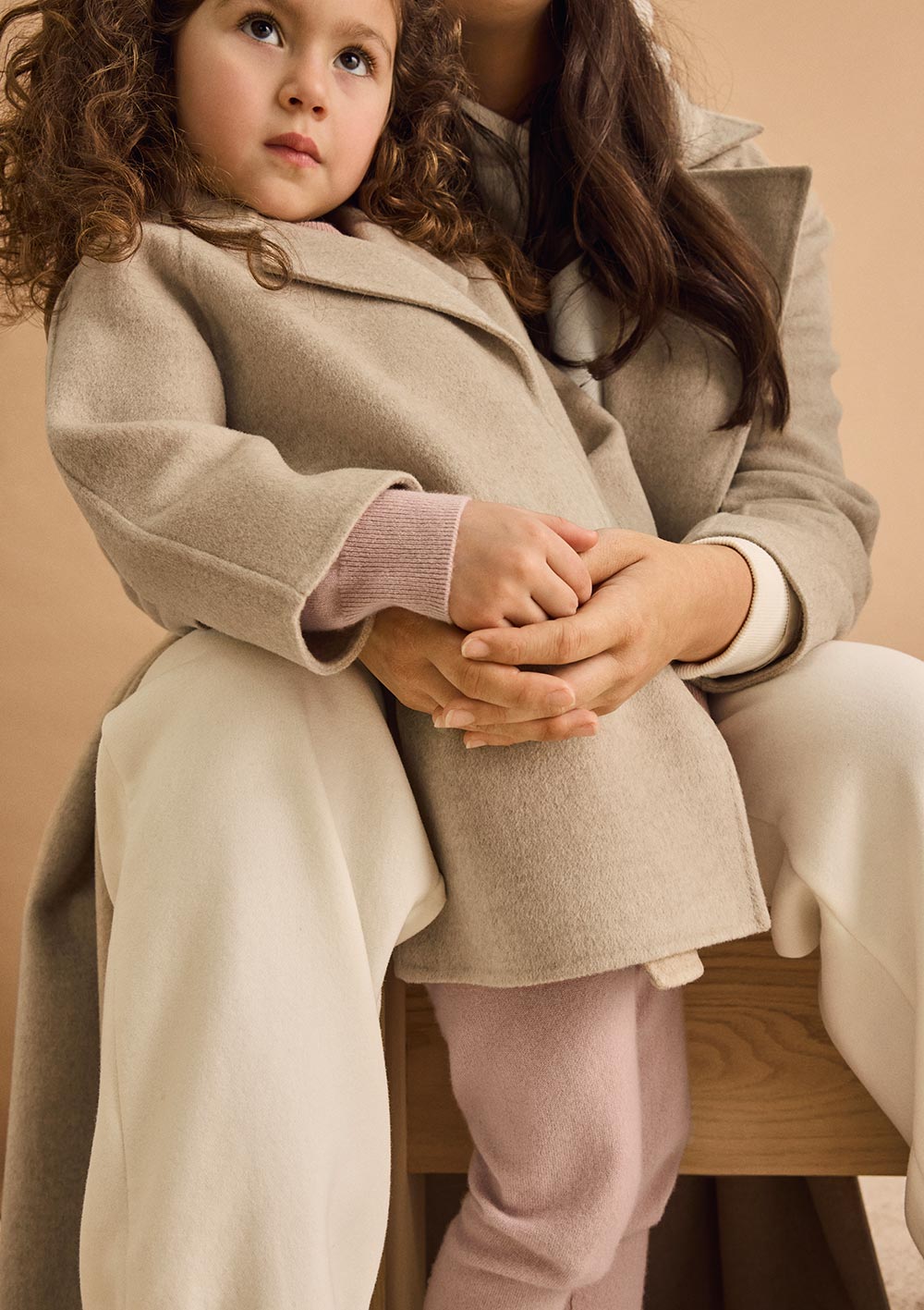 nuna Cashmere Kindermantel stone