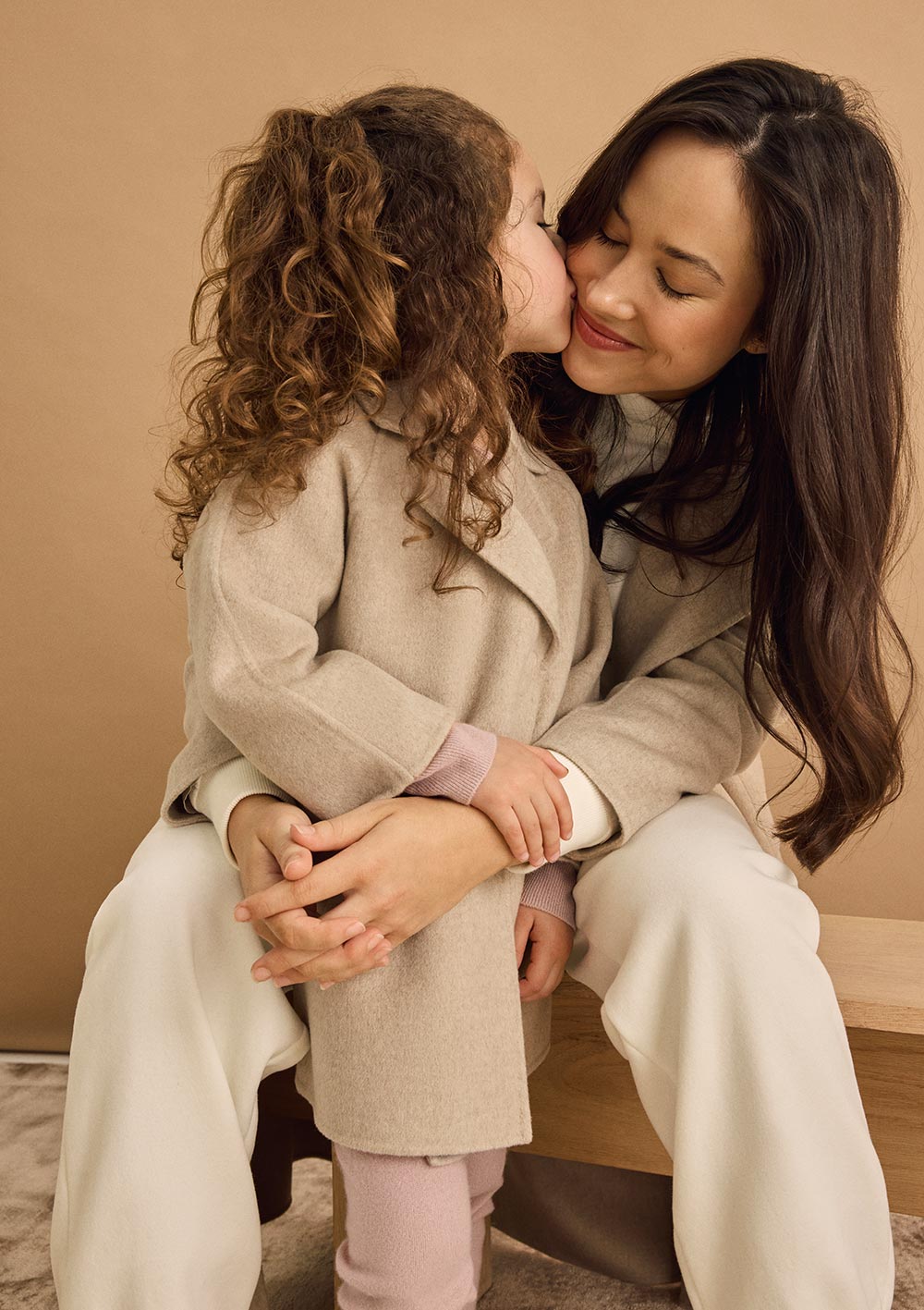 nuna Cashmere Kindermantel stone