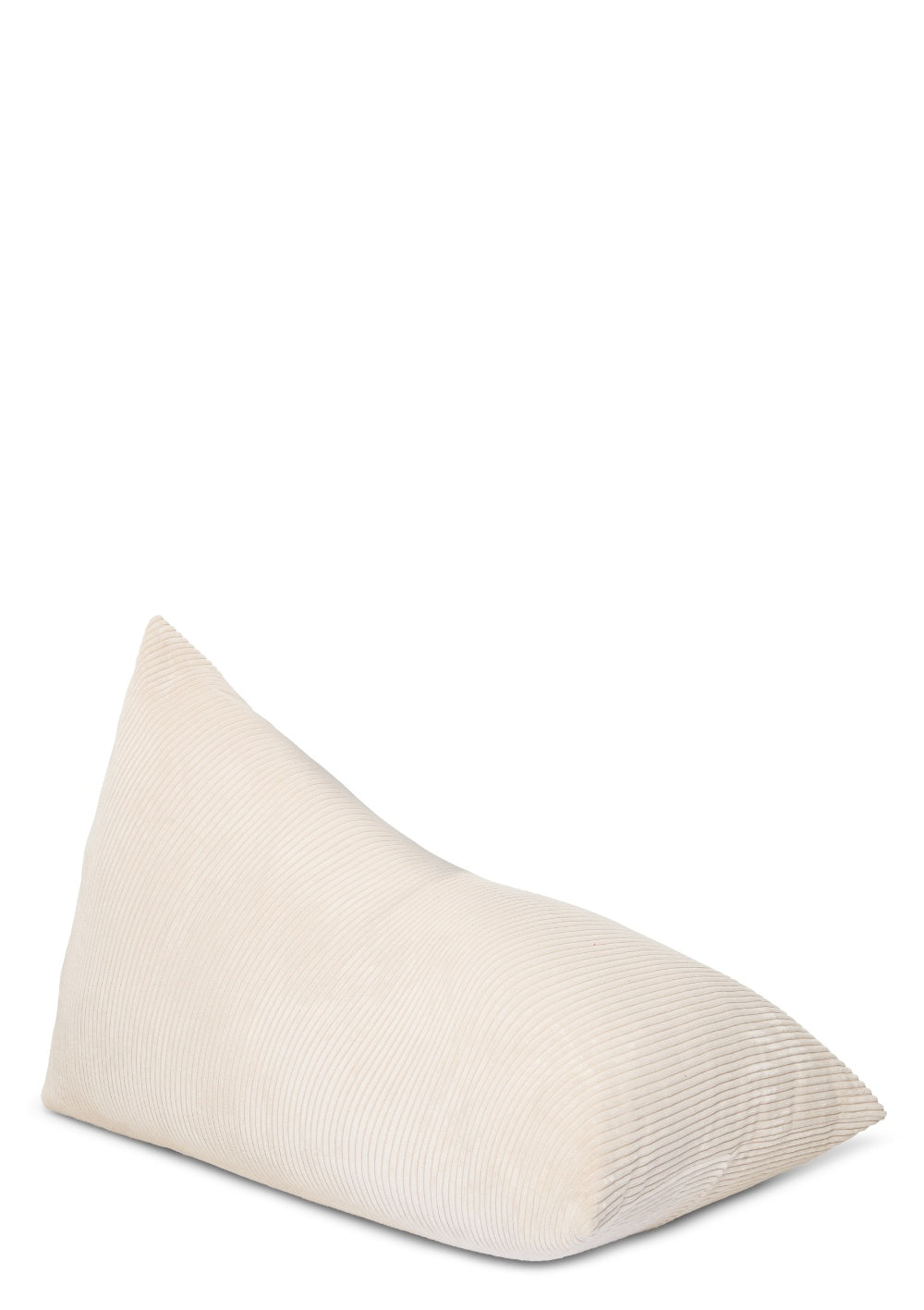 Funzy Lounger Sitzsack Cord Creme Beige