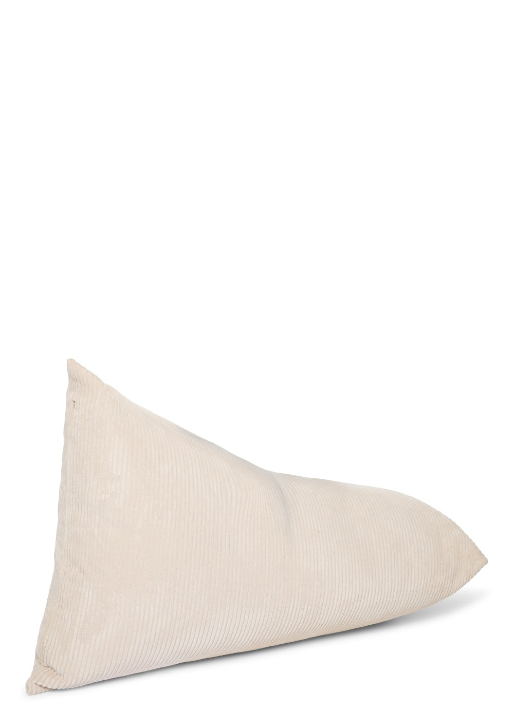 Funzy Lounger Sitzsack Cord Creme Beige