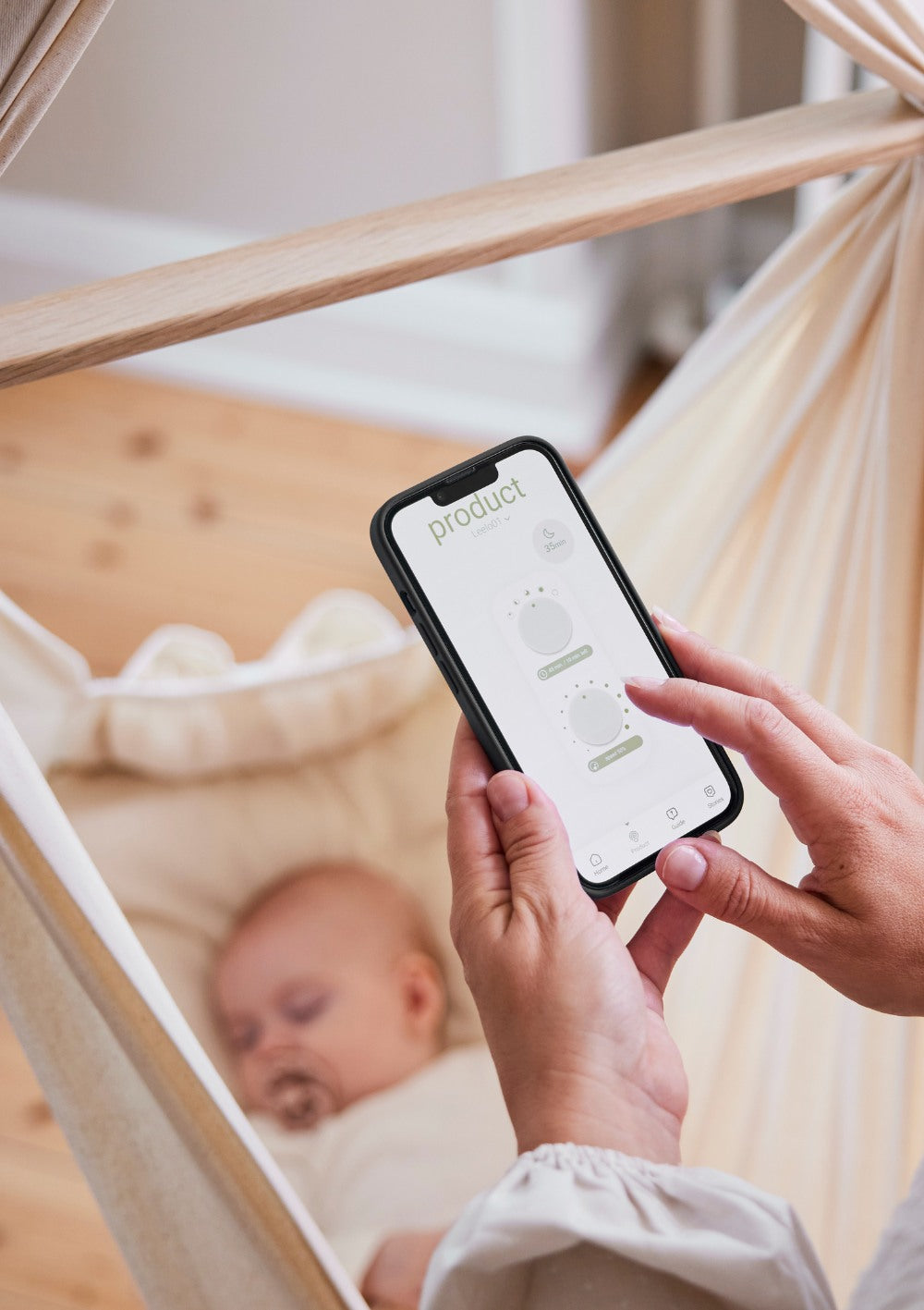 Membantu Federwiegenmotor LeeLo1 mit App-Steuerung