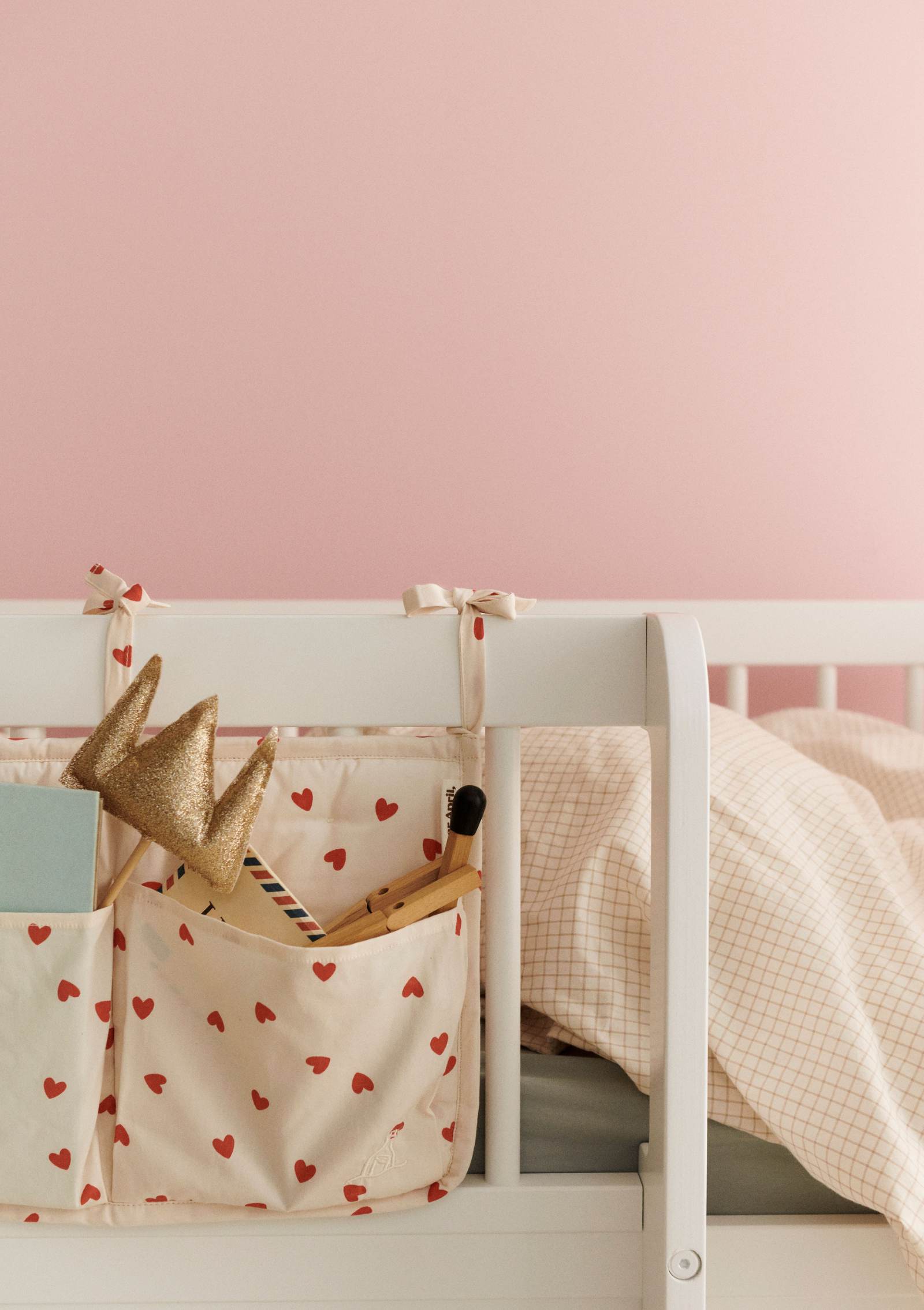 Dear April Betttasche 'Polly' Little Love sm Bettgitter befestigt