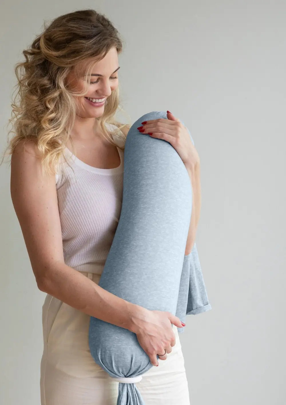 bbhugme Stillkissen Blue Melange