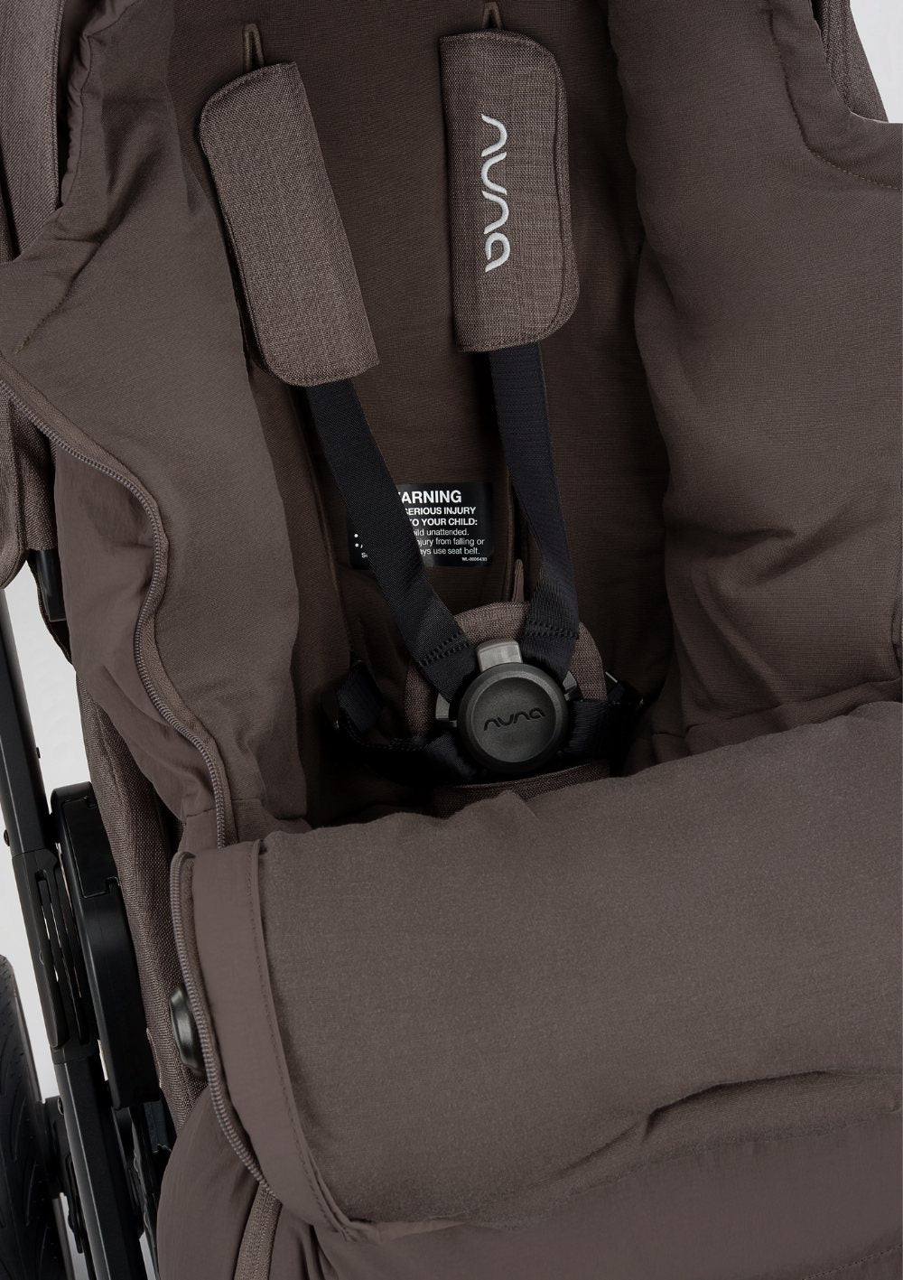 Nuna Fußsack inklusive Handschuhe Chestnut