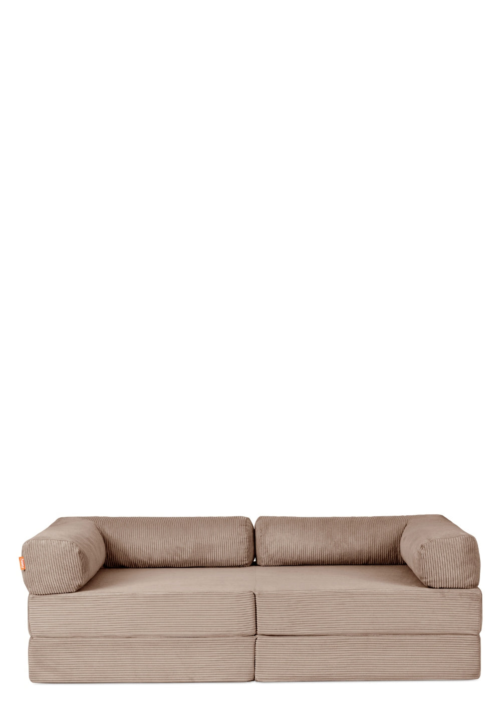 Funzy Family Sofa Cord Karamell Beige