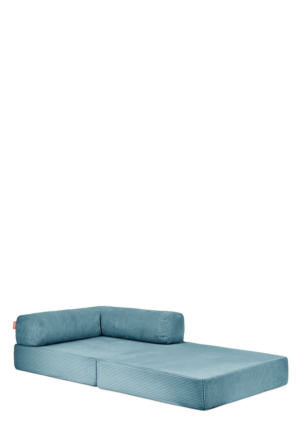 Funzy Family Sofa Cord Lagune Blau