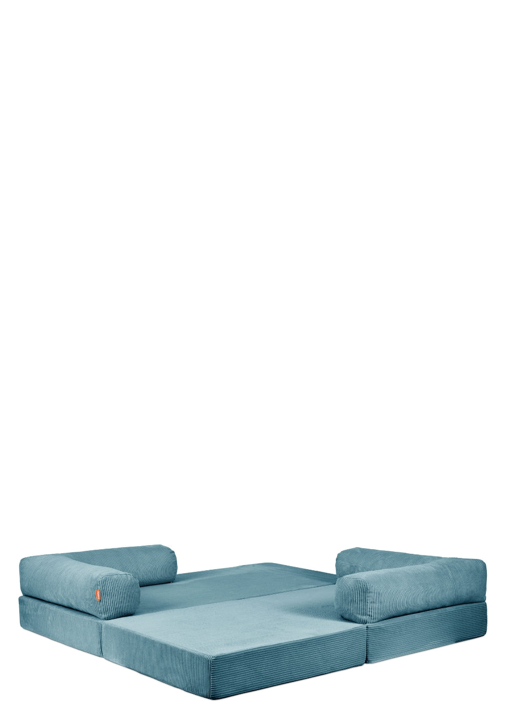 Funzy Family Sofa Cord Lagune Blau