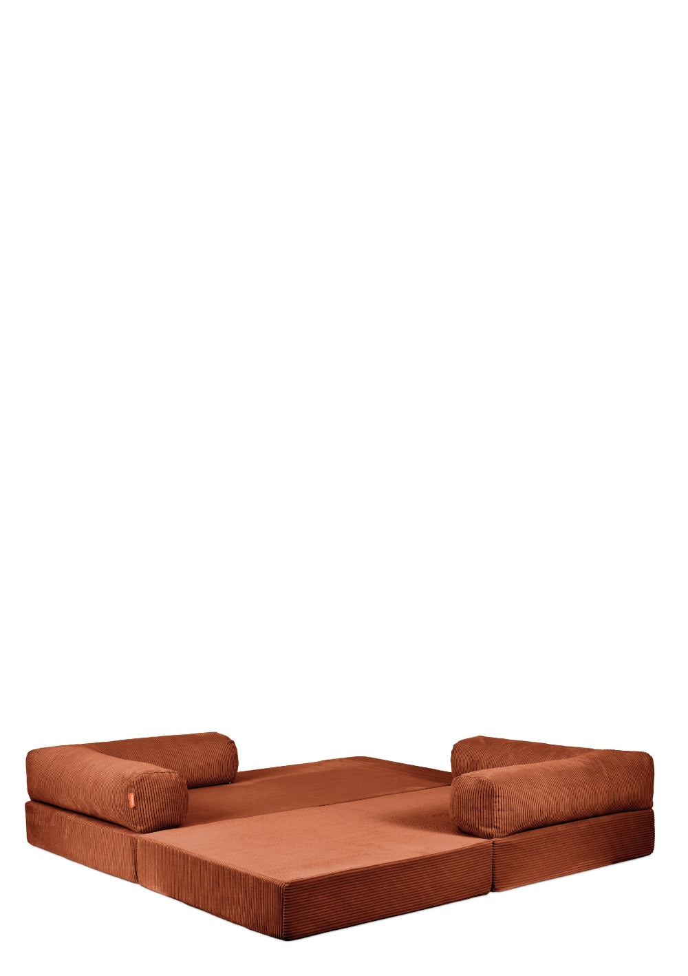 Funzy Family Sofa Cord Rost Orange