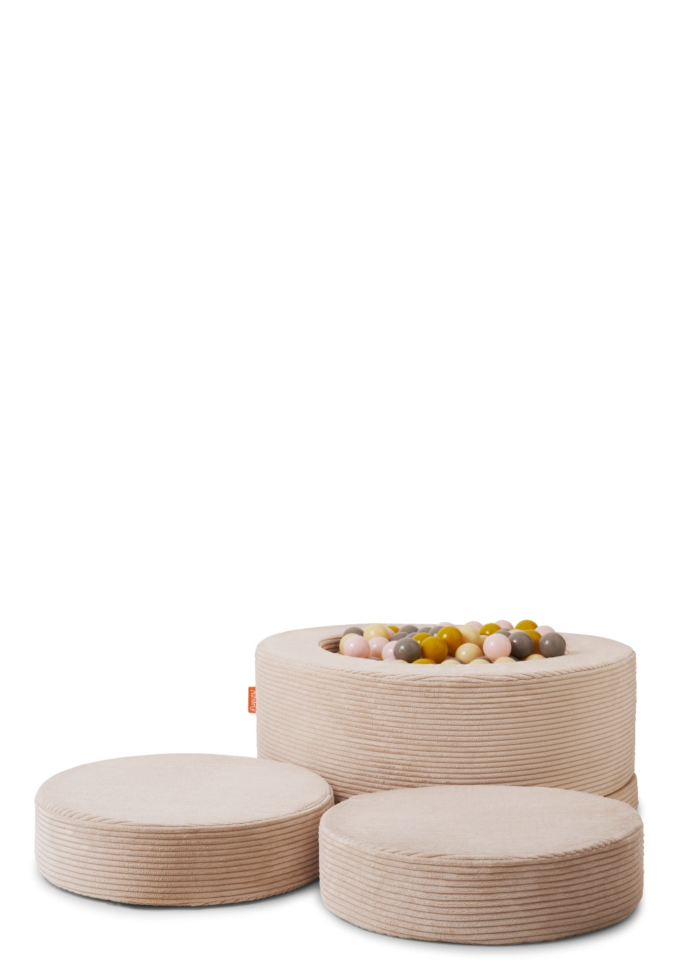 Funzy Donut Cord Karamell Beige