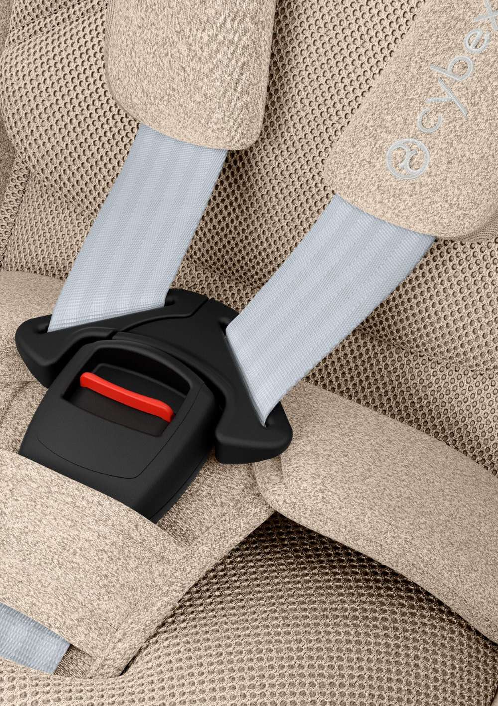 Cybex Kindersitz 'Sirona Ti i-Size PLUS' Cozy Beige – magnetischer Gurt