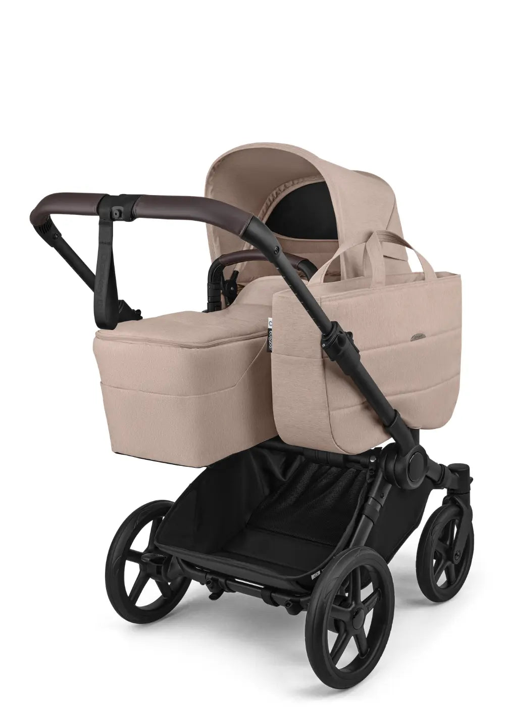 Bugaboo Kinderwagen-Set 'Donkey 6 Mono' Desert Taupe Mélange
