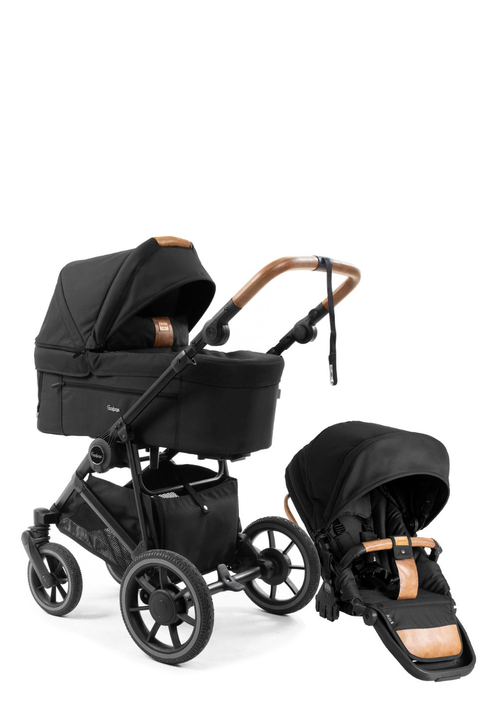 Emmaljunga Kinderwagen-Set 'SUPER SONIC' Outdoor Black