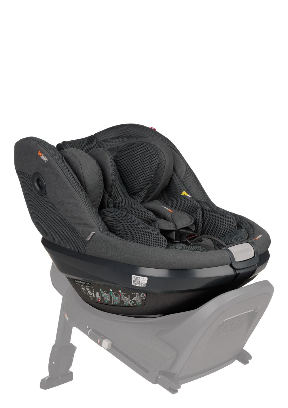 BeSafe Kindersitz 'Beyond2 360 B' Anthracite Mesh