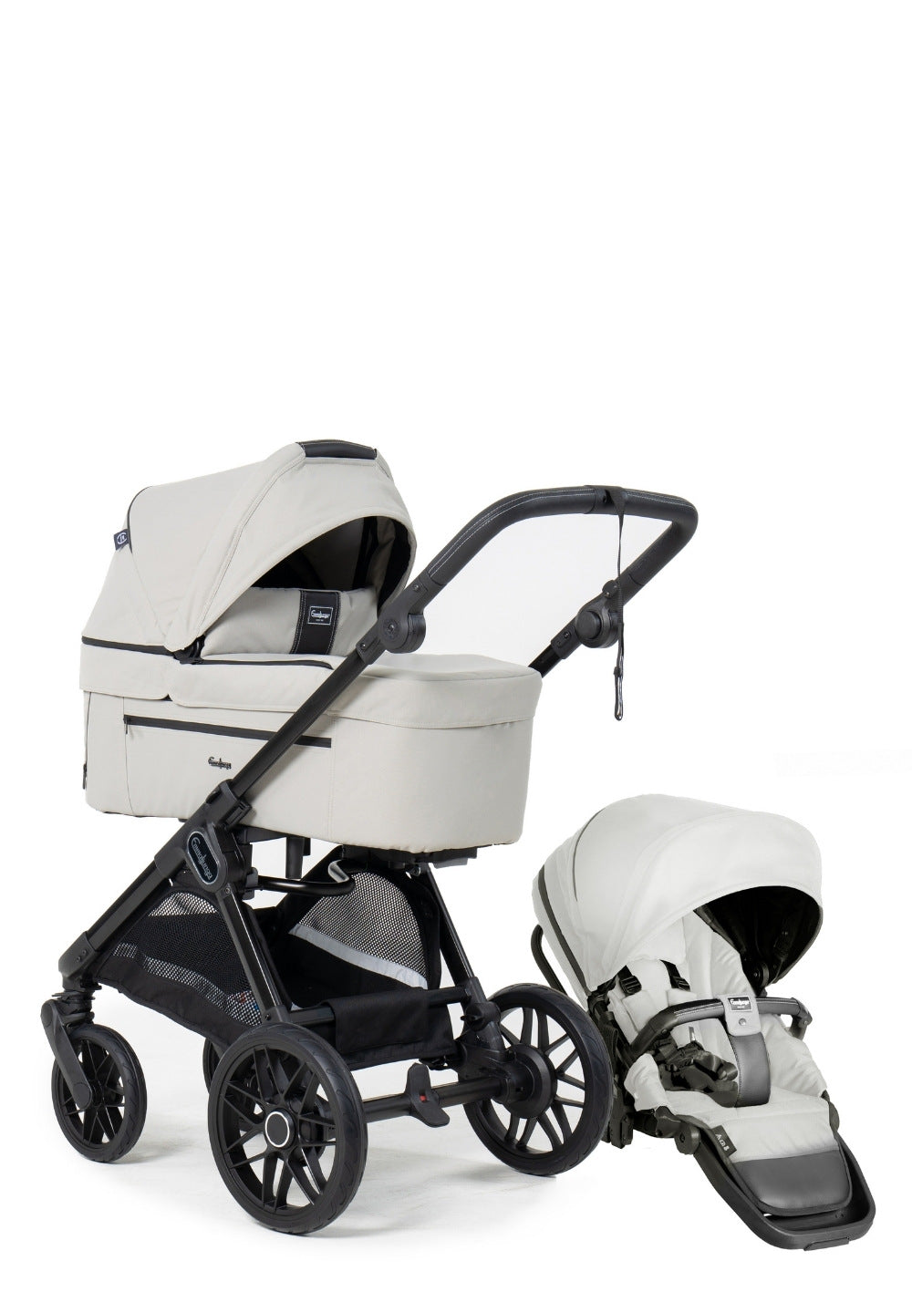 Emmaljunga Kinderwagen-Set 'SENTO PRO ERGO+' Urban Pearl