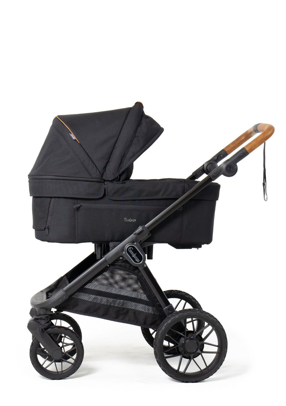 Emmaljunga Kinderwagen-Set 'SENTO PRO FLAT+' Outdoor Black