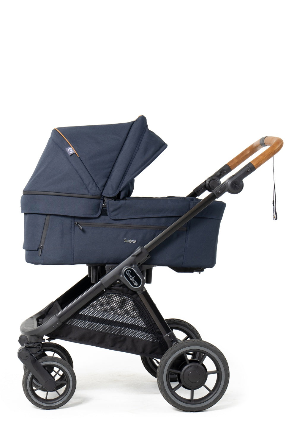 Emmaljunga Kinderwagen 'SENTO FLAT+' Outdoor Dark Navy Blue