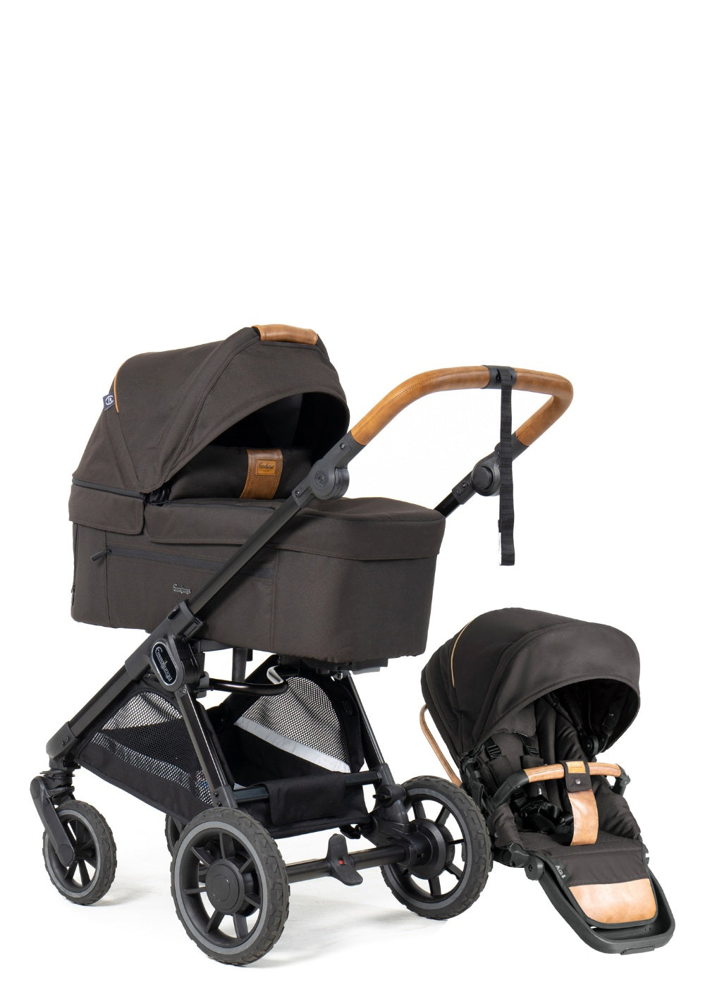Emmaljunga Kinderwagen 'SENTO PRO ERGO+' Outdoor Brown