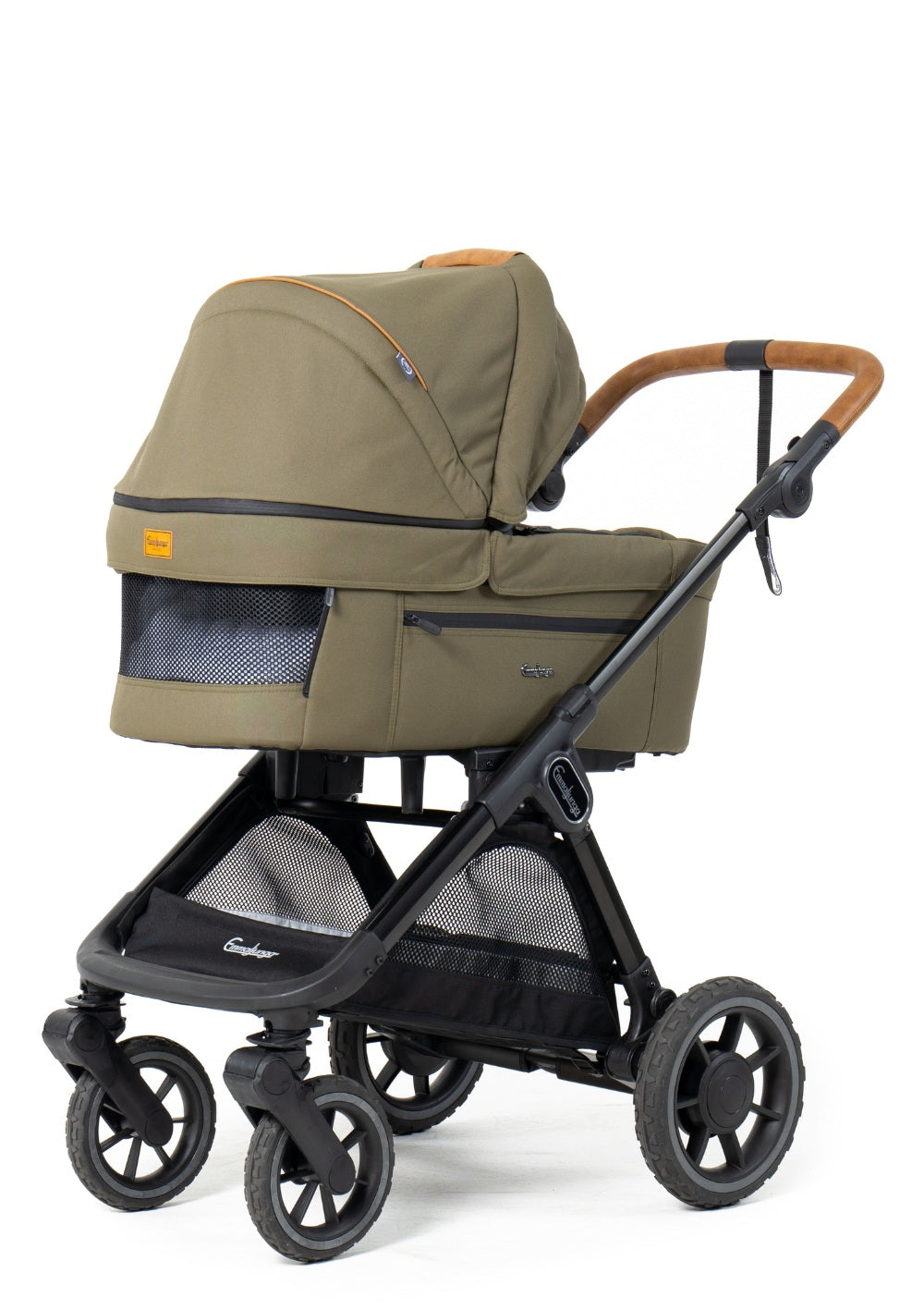 Emmaljunga Kinderwagen 'SENTO FLAT+' Outdoor Olive