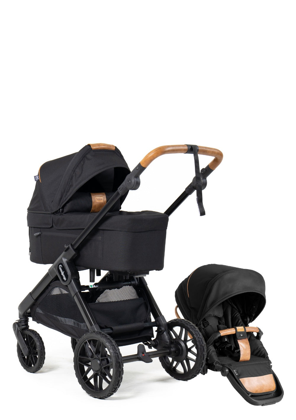Emmaljunga Kinderwagen-Set 'SENTO MAX ERGO+' Outdoor Black