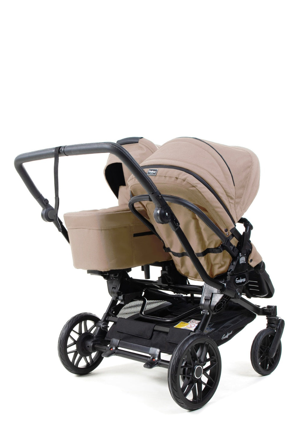 Emmaljunga Geschwisterwagen 'Double SENTO ERGO+' Urban Dune