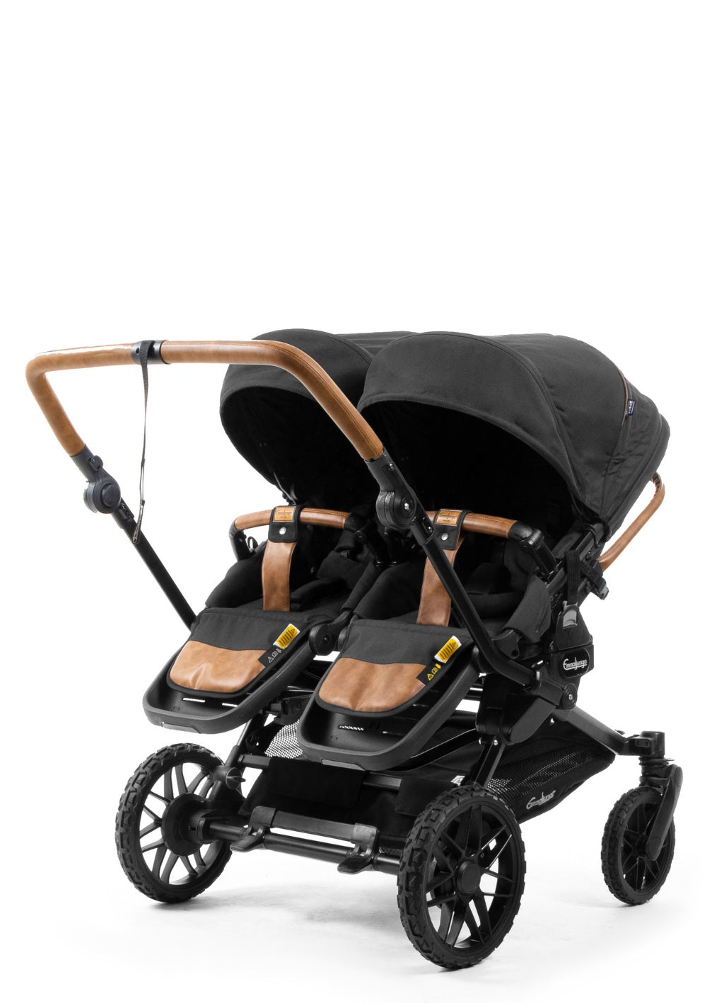 Emmaljunga Geschwisterwagen 'Double SENTO ERGO+' Outdoor Black