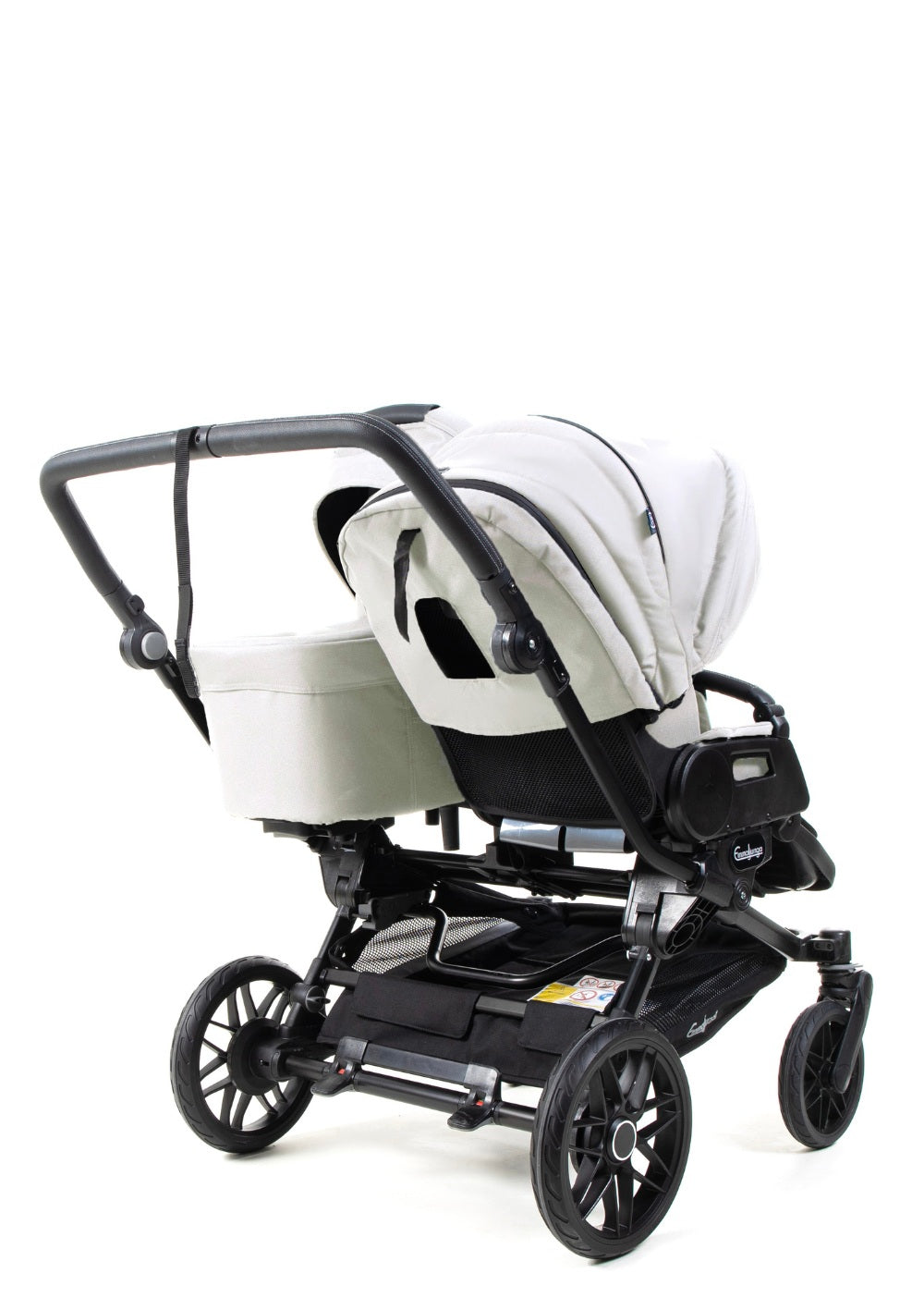 Emmaljunga Geschwisterwagen 'Double SENTO FLAT+' Urban Pearl