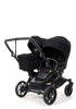Geschwister-Kinderwagen-Set 'Double SENTO FLAT+' Urban Black