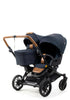 Geschwister-Kinderwagen-Set 'Double SENTO FLAT+' Outdoor Dark Navy