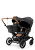 Geschwister-Kinderwagen-Set 'Double SENTO FLAT+' Outdoor Black