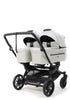 Zwillings-Kinderwagen-Set 'Double SENTO FLAT+' Urban Pearl