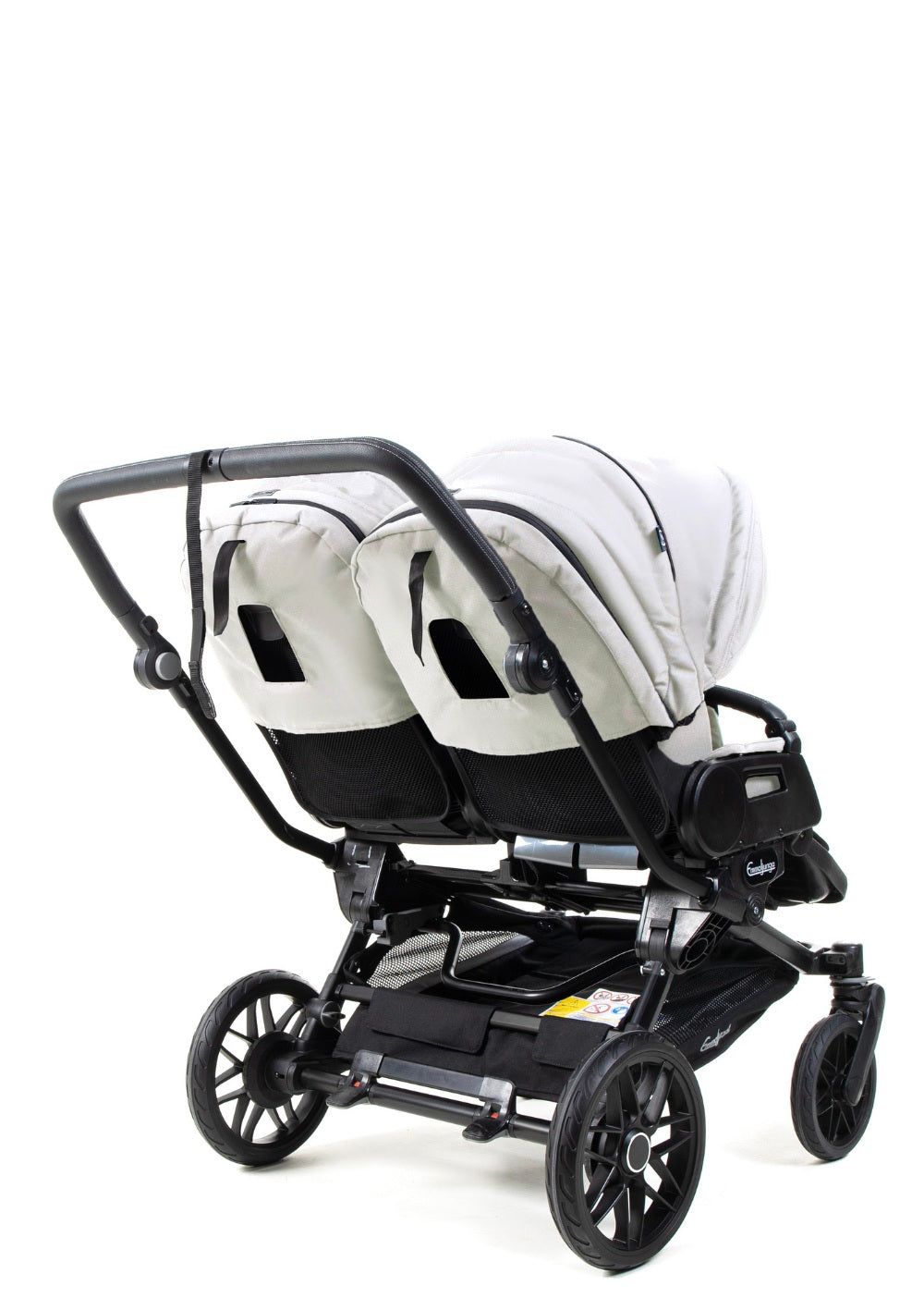 Emmaljunga Zwillingskinderwagen 'Double SENTO FLAT+' Urban Pearl
