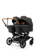 Zwillings-Kinderwagen-Set 'Double SENTO FLAT+' Outdoor Black