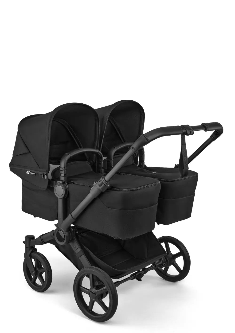 Bugaboo Zwillingskinderwagen 'Donkey 6 Twin' Heritage Black