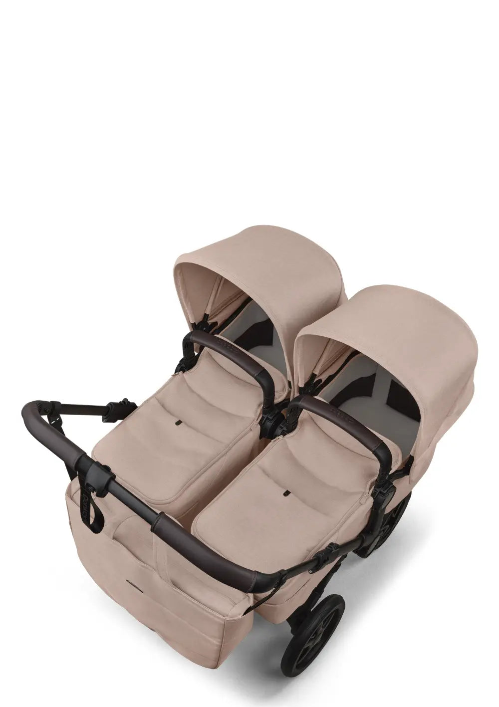 Bugaboo Zwillingskinderwagen 'Donkey 6 Twin' Desert Taupe Mélange
