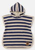 UV-Poncho UPF 50+ Navy Stripe