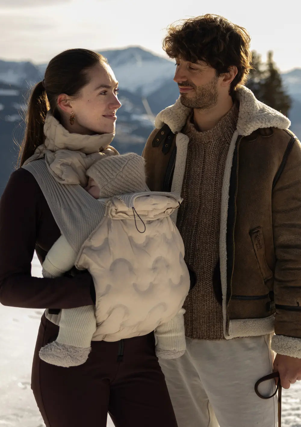 Flybaby Wetter-Cover für Babytrage Creme