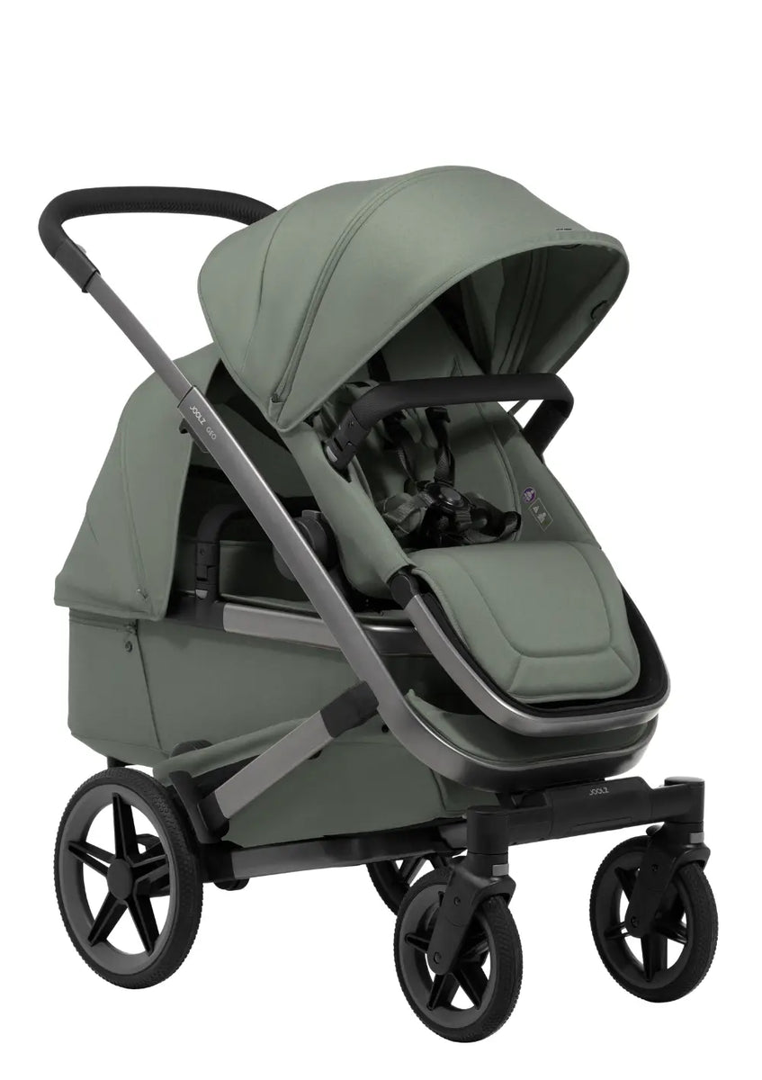 kinderwagen joolz geo Joolz Geschwister-Kinderwagen-Set 'Geo5 Double' Sage Green