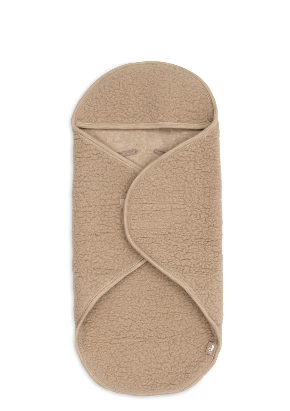 Jollein Merino Einschlagdecke für Babyschale 'Sherpa' Natural