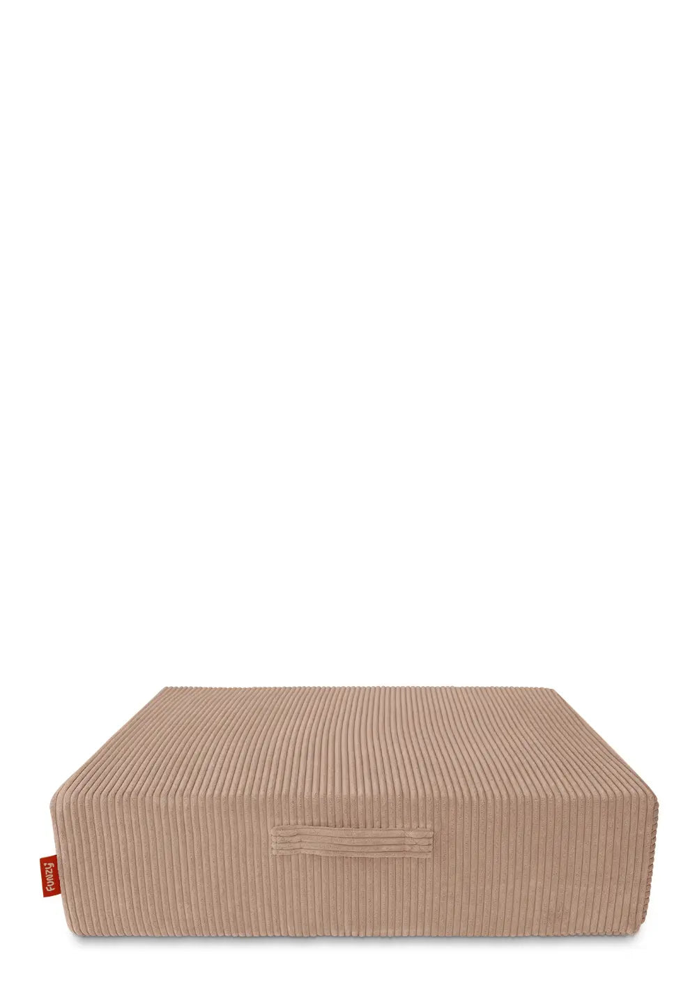 Funzy Hüpfpolster Cord Karamell Beige